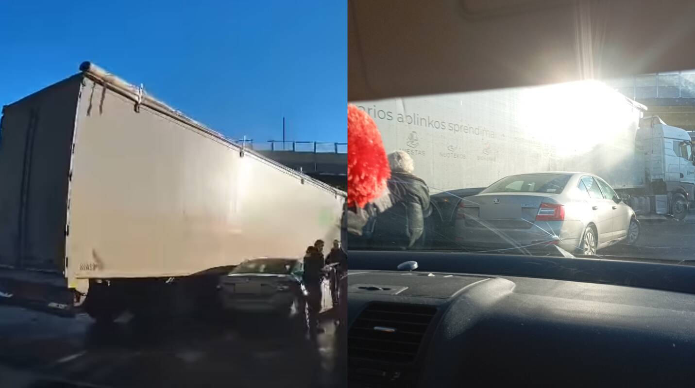 Šilutės plente – eismo įvykis, formuojasi spūstys