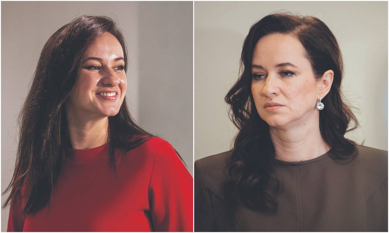 Pokyčiai: iš pradžių I. Ruginienė buvo šilta, emocinga, besišypsanti. Dabar ji atrodo kaip uola, kurios niekas negali nugriauti.