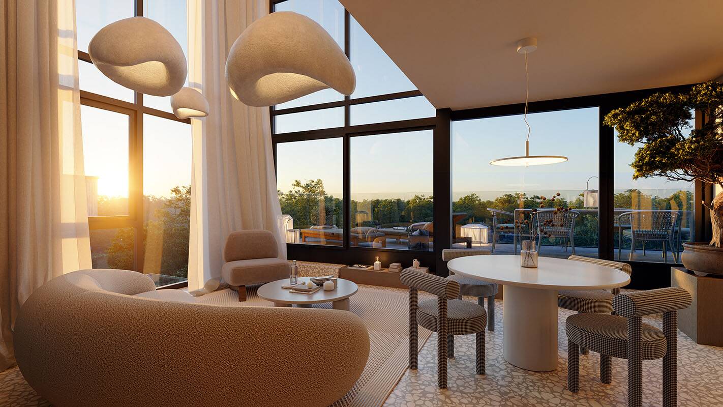 NT projekto „CITUS Tyzenhauz“ vizualizacija