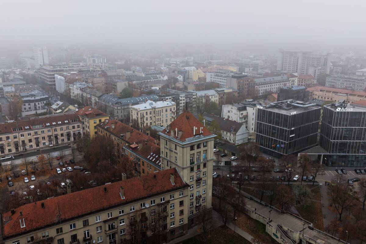 Rūke paskendęs Kaunas