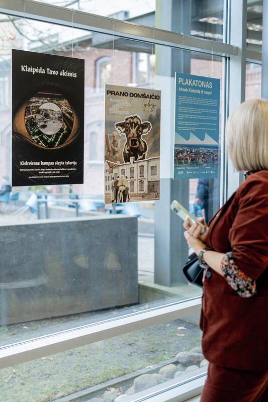 Akimirkos iš renginio „Plakatonas“.