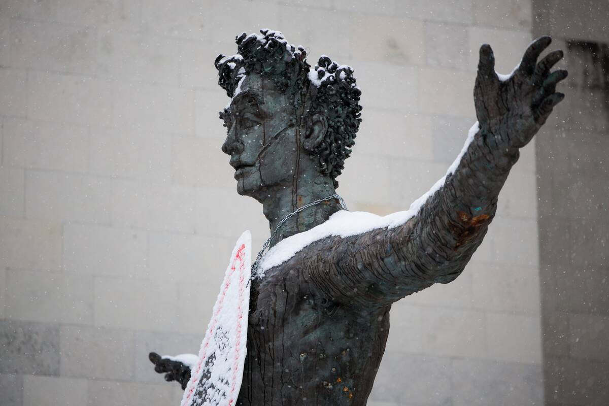 Kaune sniego skraistė