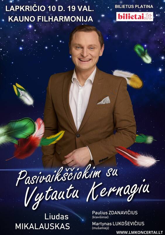 Pasivaikščiokim su Vytautu Kernagiu