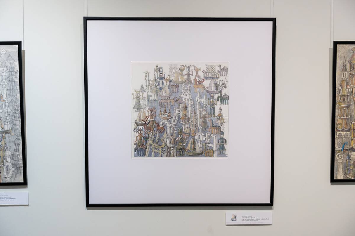 M. K. Čurlionio piešinių labirintai II.