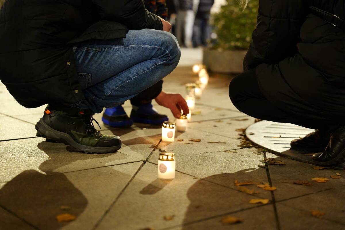 Laisvės alėją nušvietė "Sielų upė"