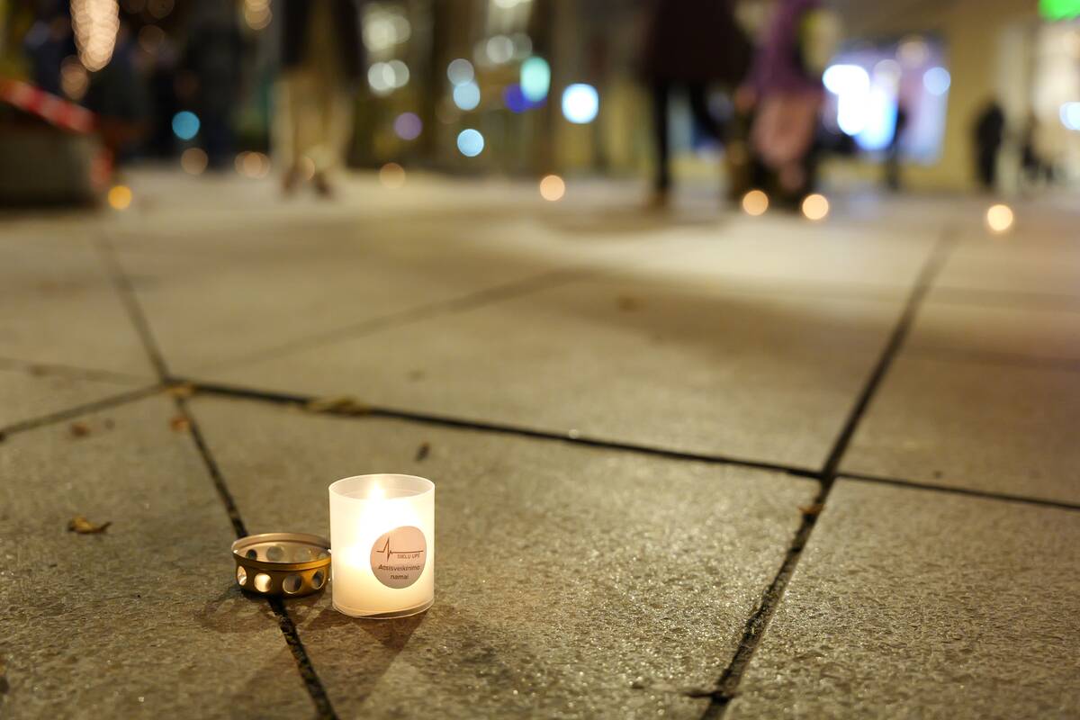 Laisvės alėją nušvietė "Sielų upė"