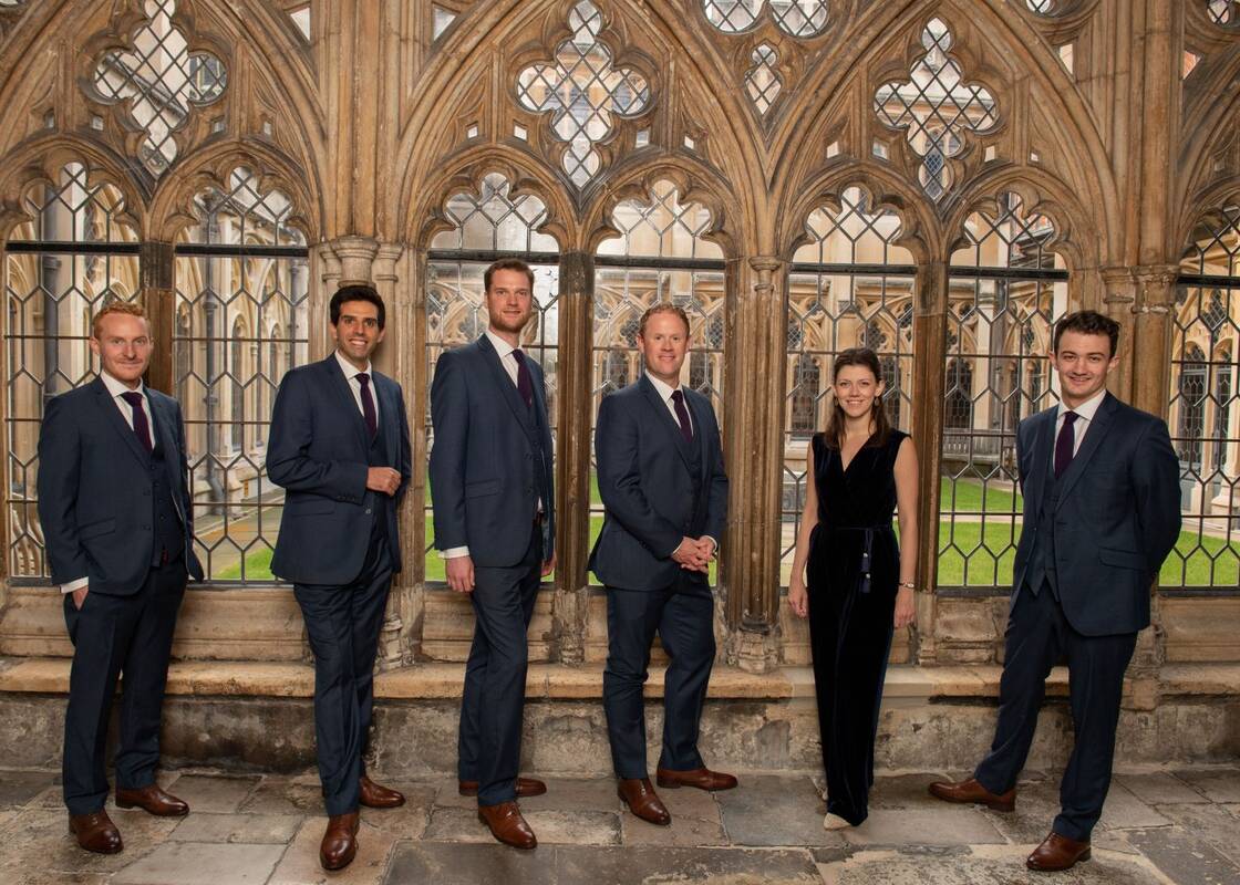 Britų vokalinis ansamblis „The Queen’s Six“ koncertuos Klaipėdoje