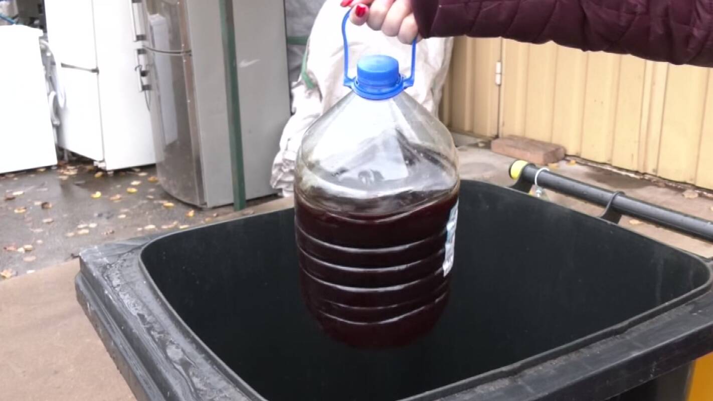 Kaune pradedama rūšiuoti aliejų