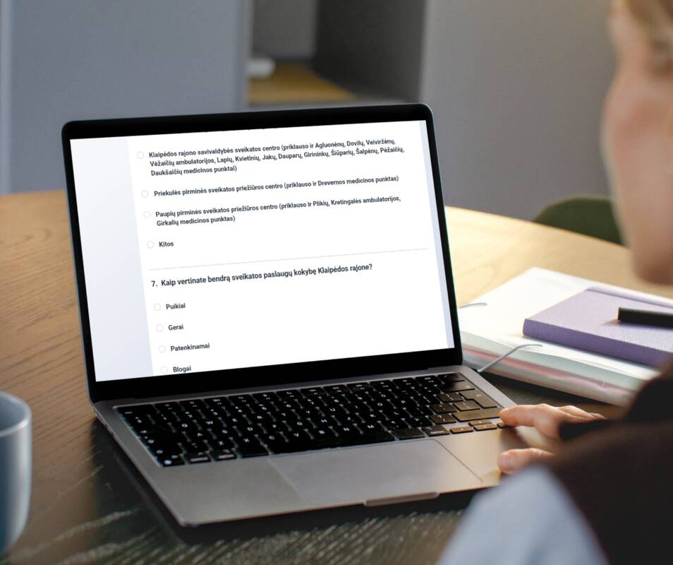 Kviečiame įvertinti savo patirtį Klaipėdos rajono sveikatos priežiūros įstaigose