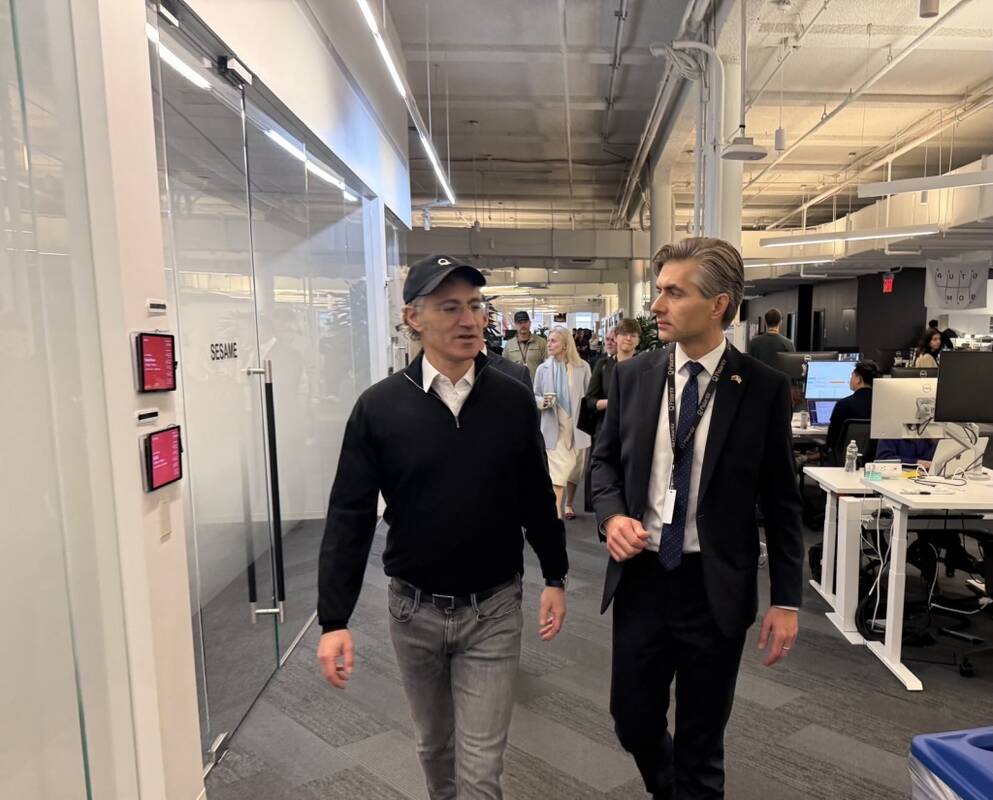 Su JAV įmonių atstovais susitikęs Kęstutis Budrys aptarė bendradarbiavimą inovacijų srityje