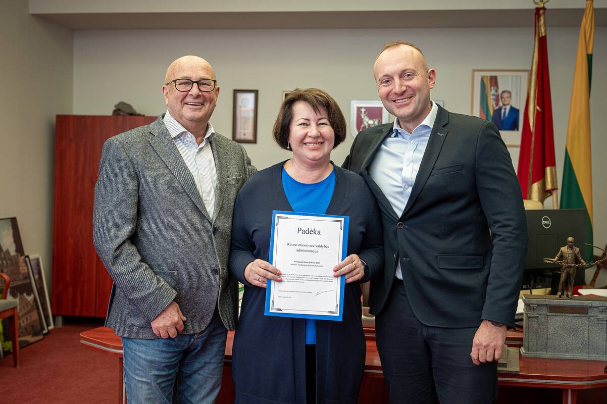 Kauno savivaldybės administracija – tarp viešųjų pirkimų lyderių