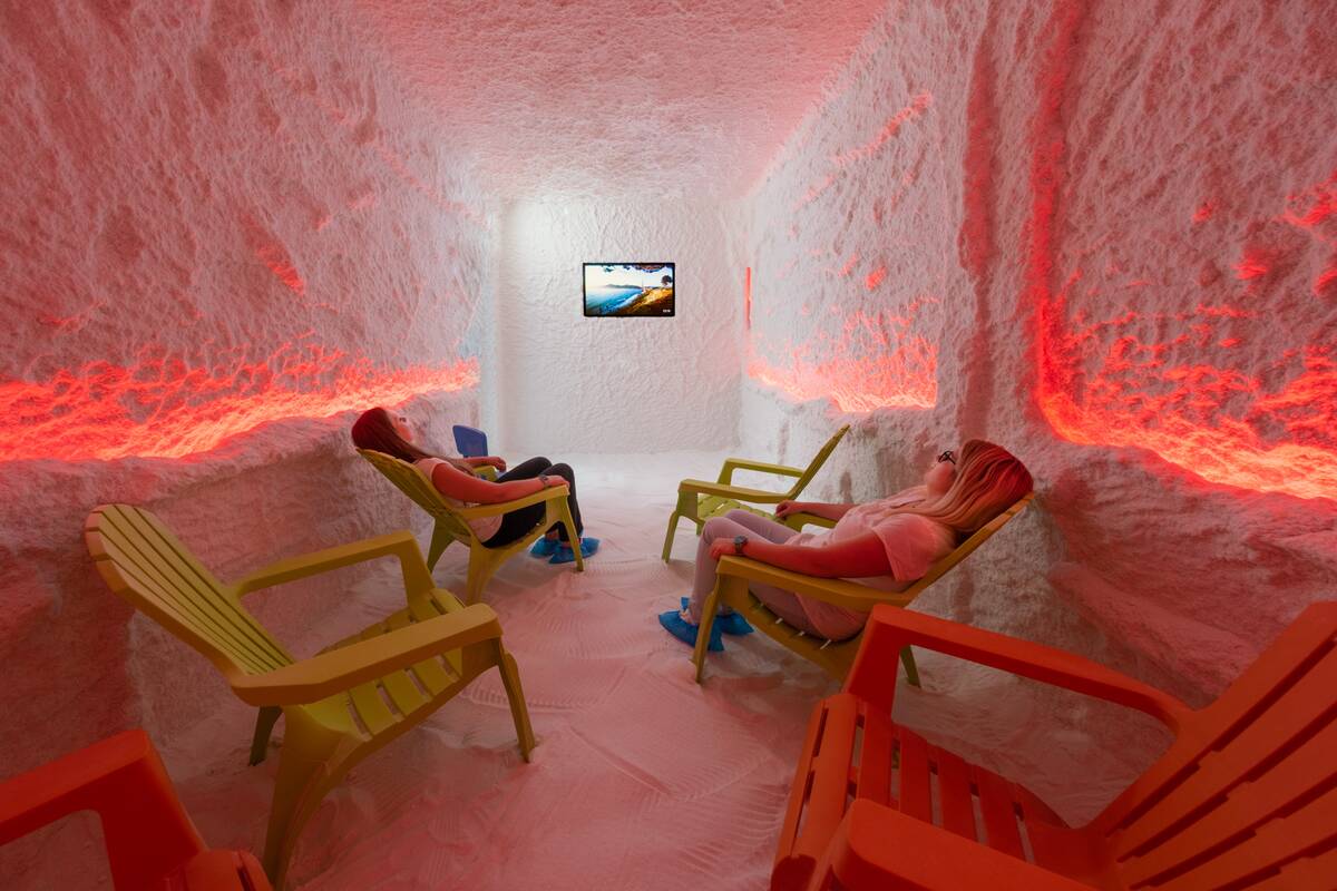 Svarbu: „Testo“ haloterapijos komplekse druskų koncentracijos lygis pritaikomas pagal individualius lankytojų poreikius.