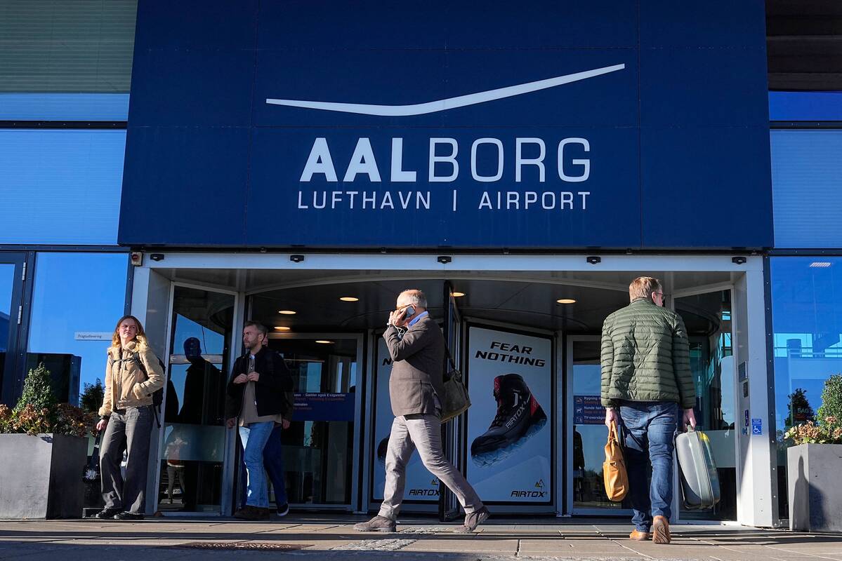 Dėl dronų buvo uždarytas Olborgo oro uostas Danijoje