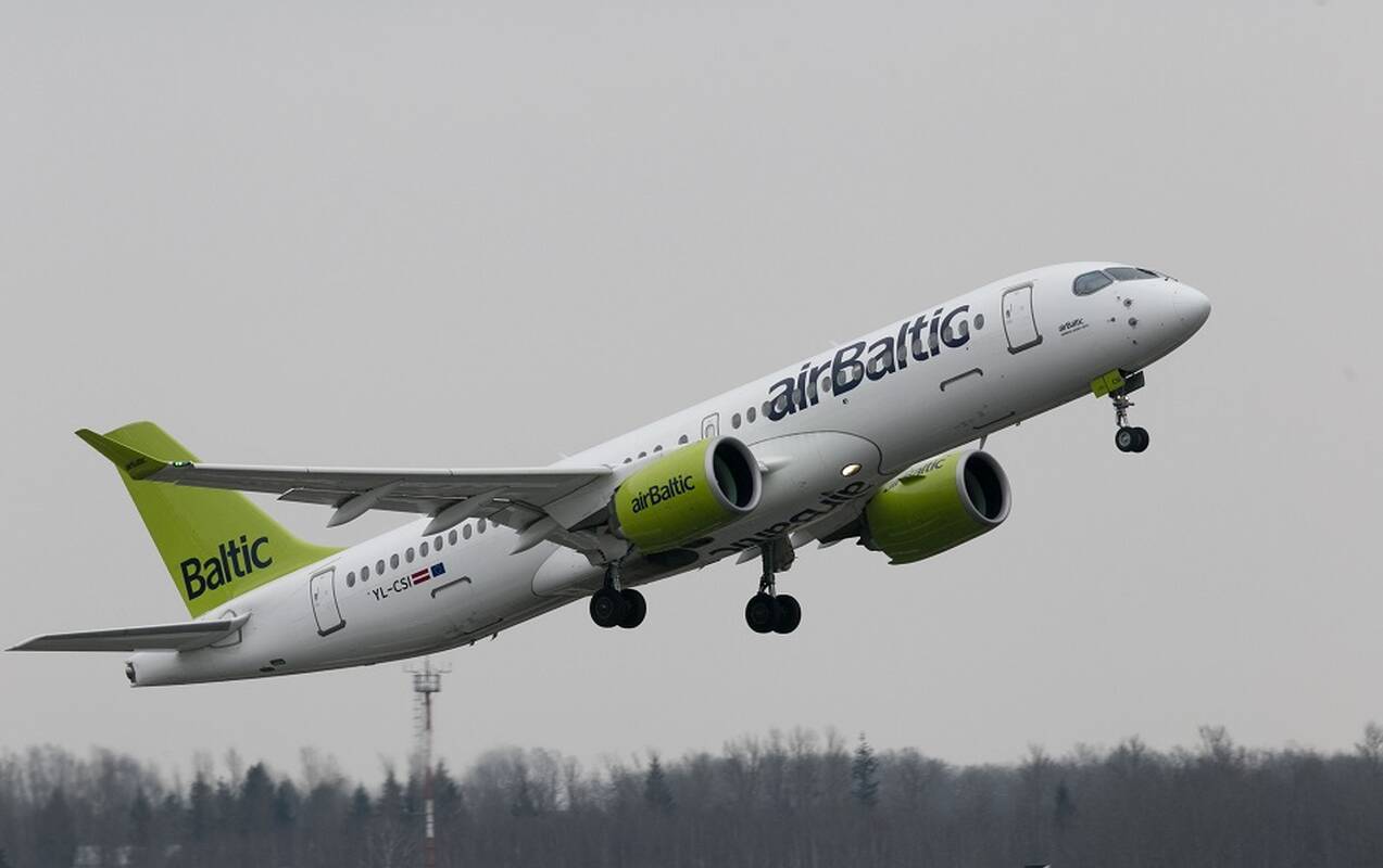 „Air Baltic“ dėl balionų grėsmės keis dviejų skrydžių laiką: aktualu ketinantiems išvykti 