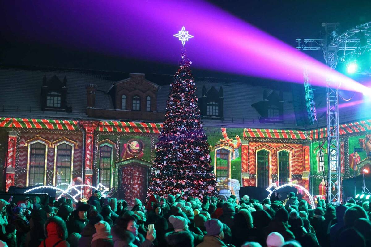 Pagrindinės Kauno rajono Kalėdų eglės įžiebimas