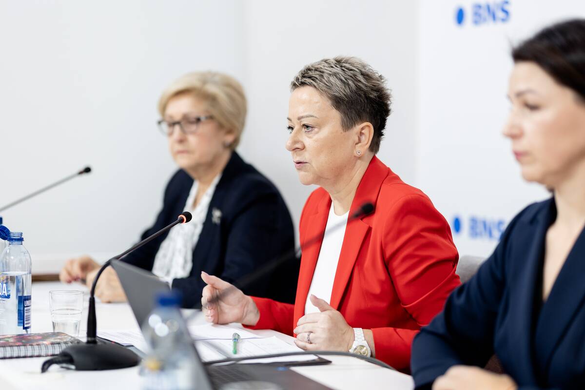 Spaudos konferencija apie policijos pareigūnų finansavimo problemas 