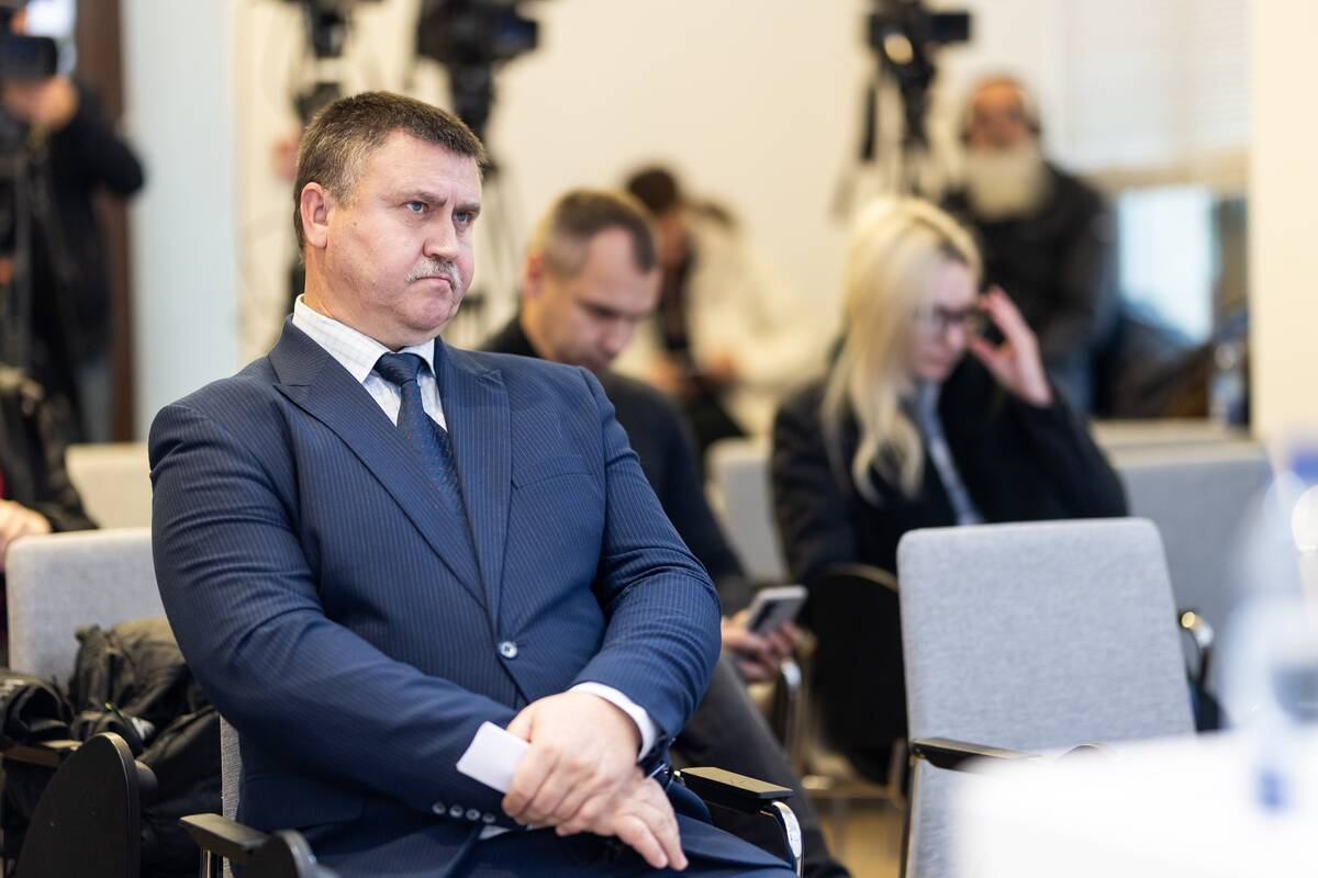 Spaudos konferencija apie policijos pareigūnų finansavimo problemas 