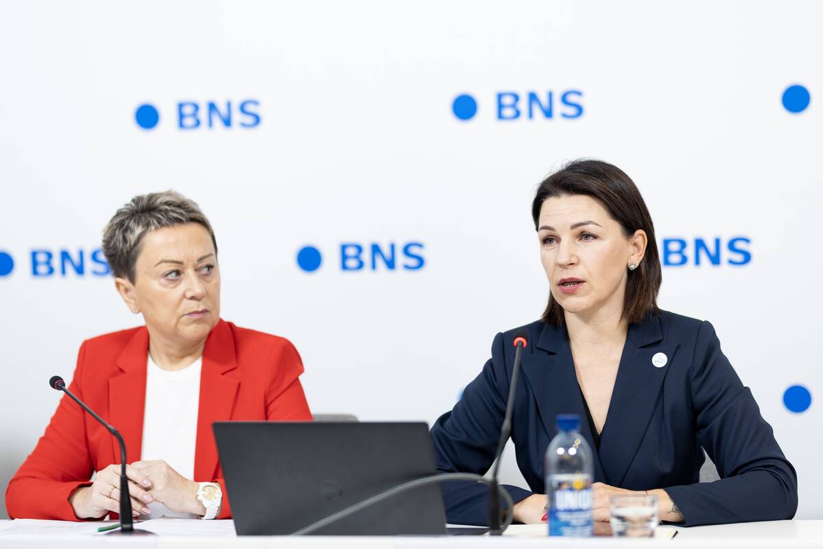 Spaudos konferencija apie policijos pareigūnų finansavimo problemas 