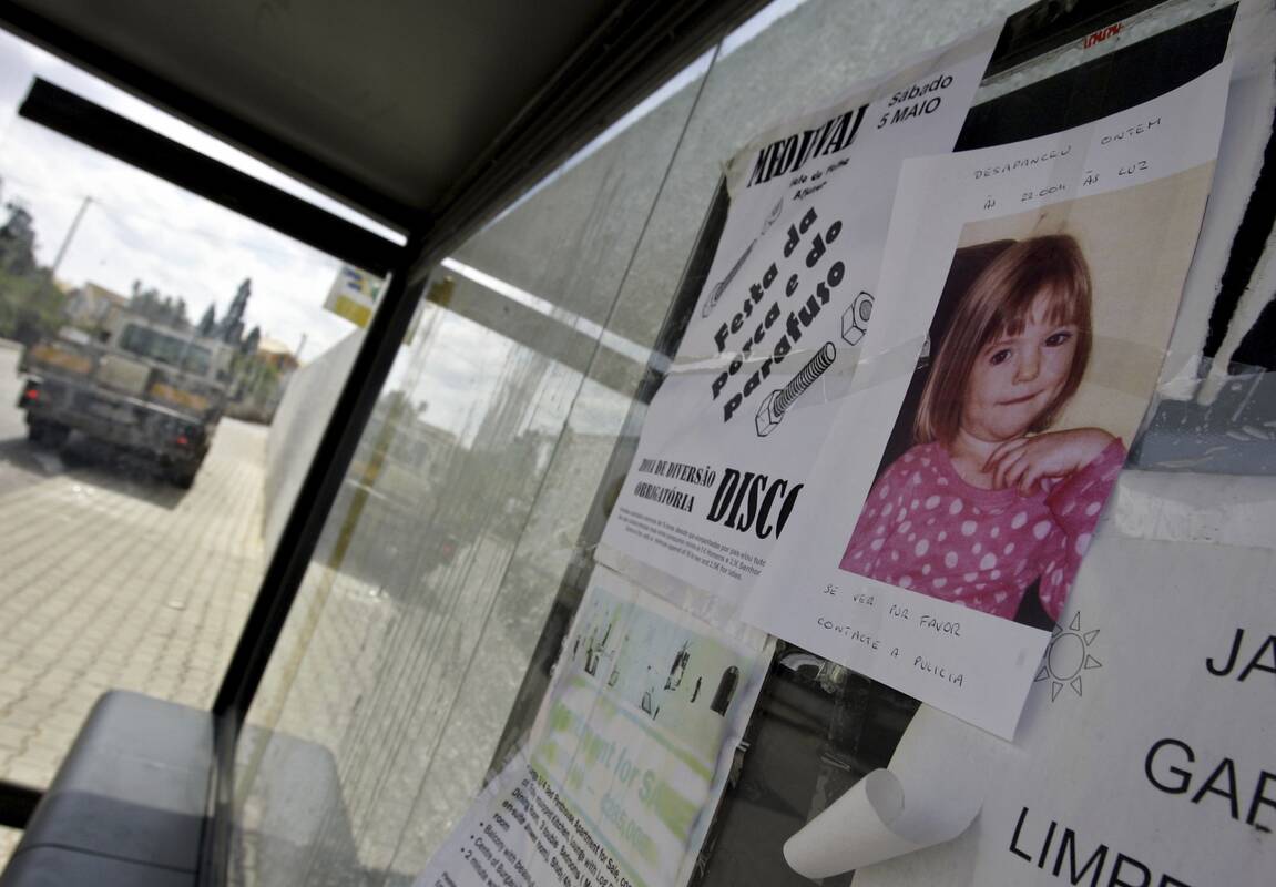 Lenkę pripažino kalta dėl priekabiavimo prie dingusios Madeleine McCann tėvų