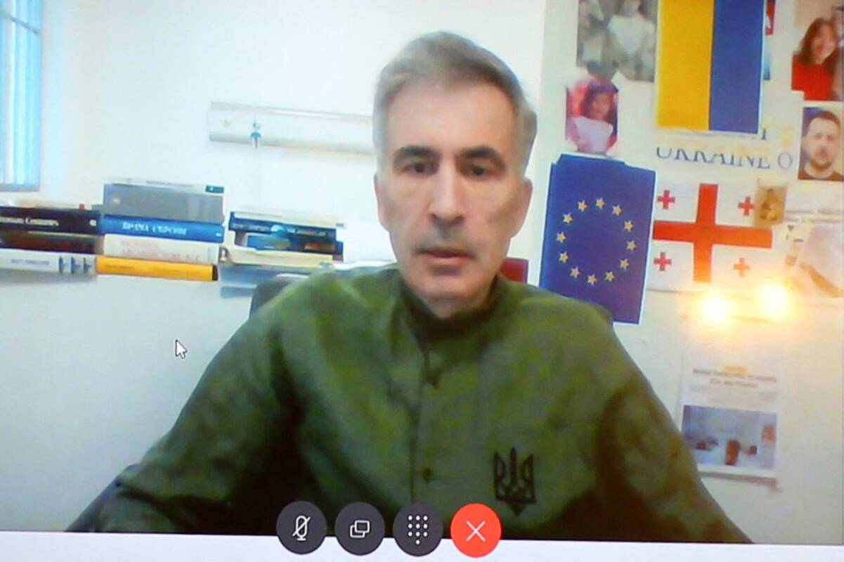 Buvęs Sakartvelo prezidentas Michailas Saakašvilis.