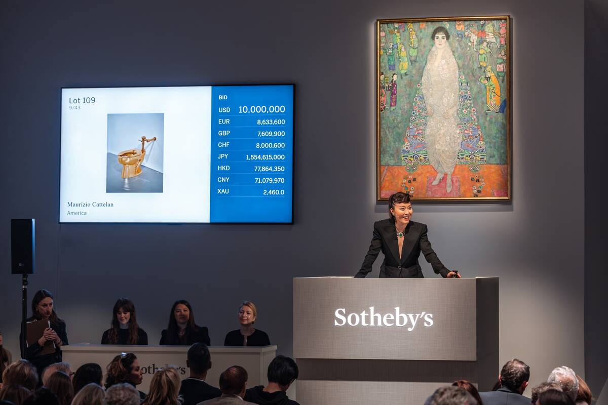 Gustavo Klimto paveikslas tapo antru brangiausiu kada nors aukcione parduotu meno kūriniu