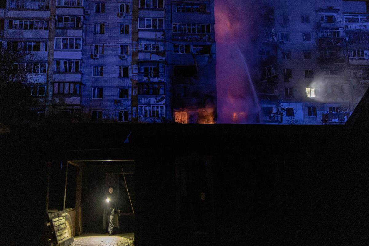 Gubernatorius: šalia Kyjivo per rusų dronų ataką žuvo žmogus, sužeista dar 11