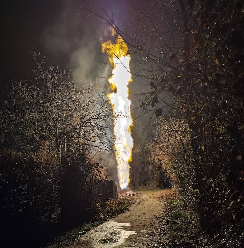 Krokuvoje – dujų nuotėkio sukeltas sprogimas