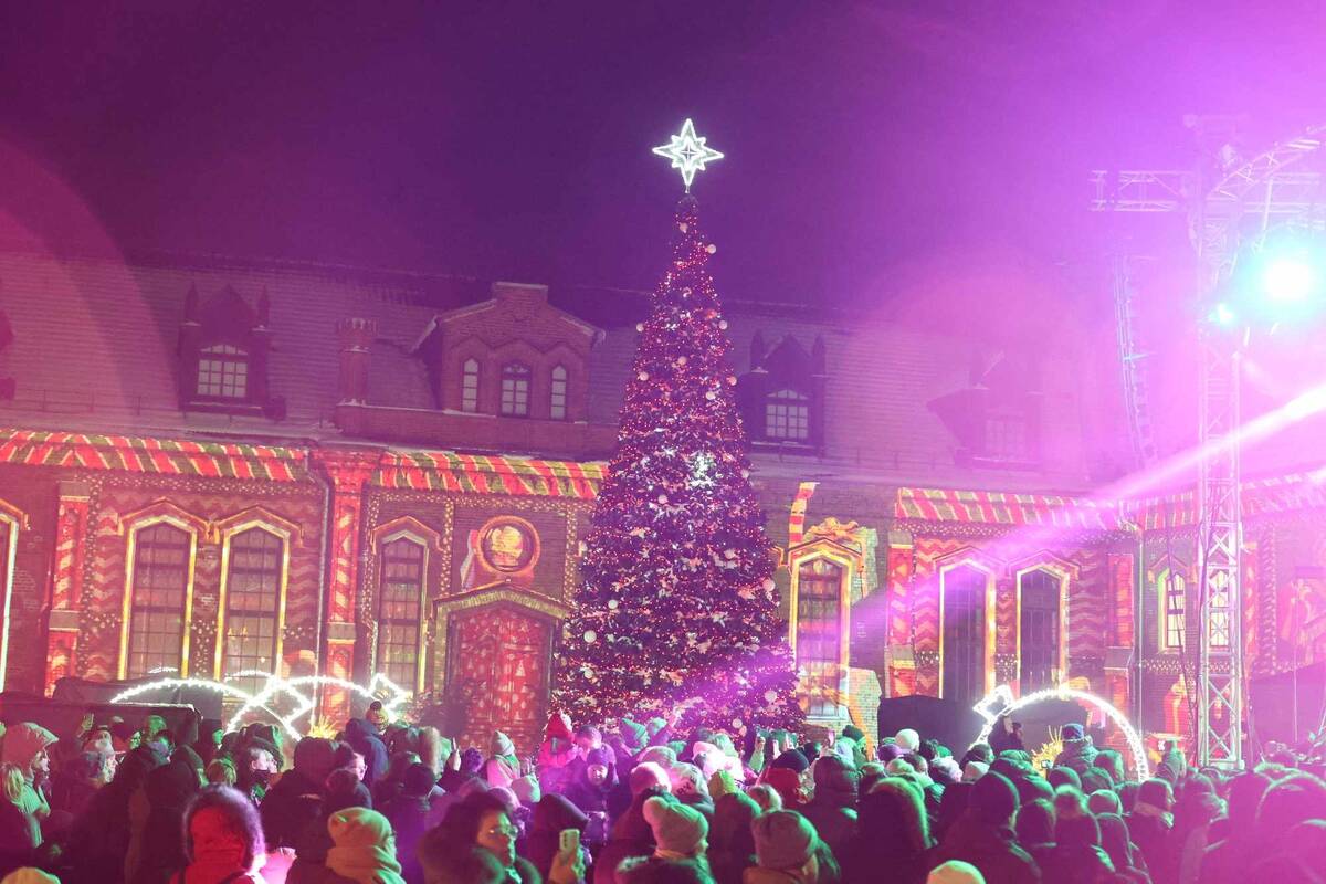 Pagrindinės Kauno rajono Kalėdų eglės įžiebimas