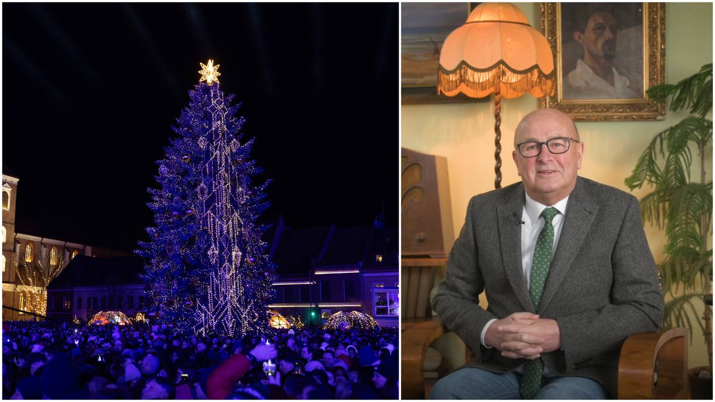 Kauno meras palinkėjo jaukaus ir gražaus šv. Kalėdų laukimo