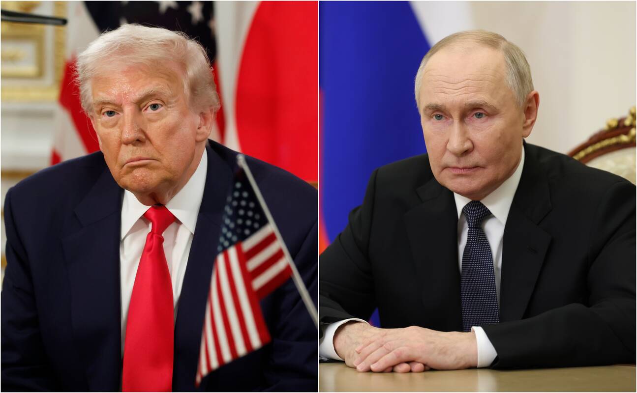 Donaldas Trumpas, Vladimiras Putinas.