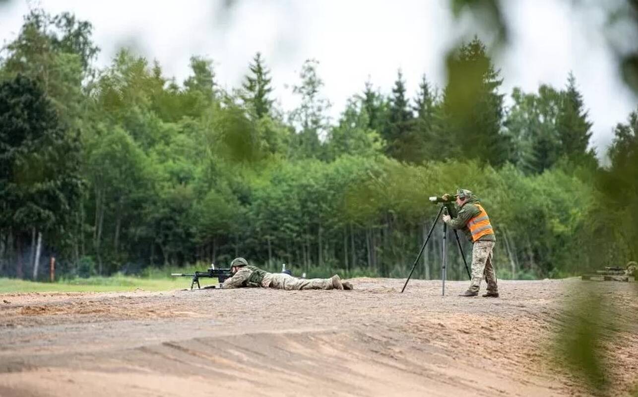 Rūdninkų poligone baigiamas statyti šaudyklų kompleksas