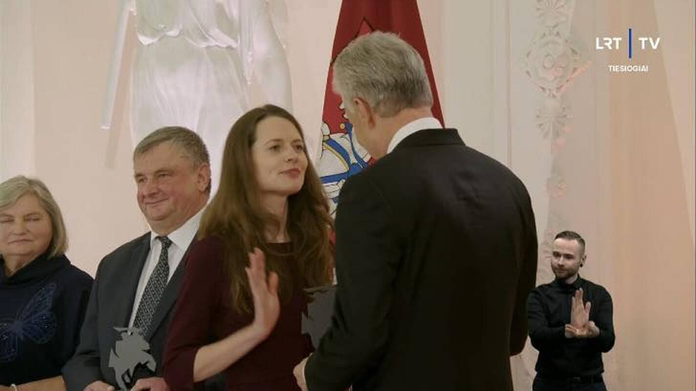 Evelina Šimkutė ir Gitanas Nausėda