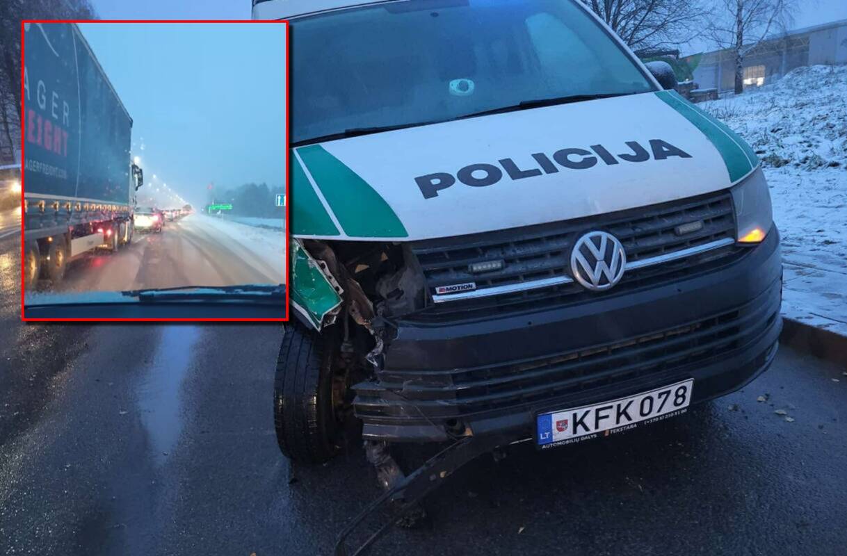 Iš policijos – žinia dėl situacijos sostinės gatvėse