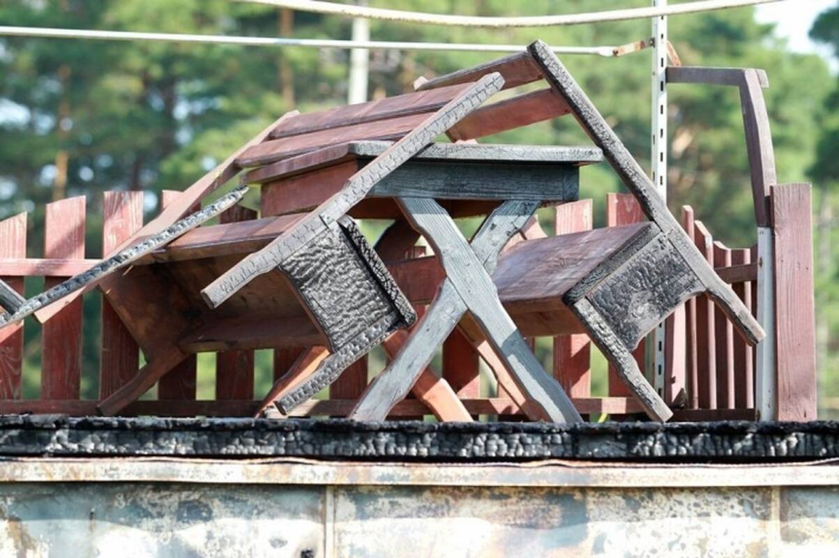 Kaune ieškoma įtariama pavėsinės padegėja