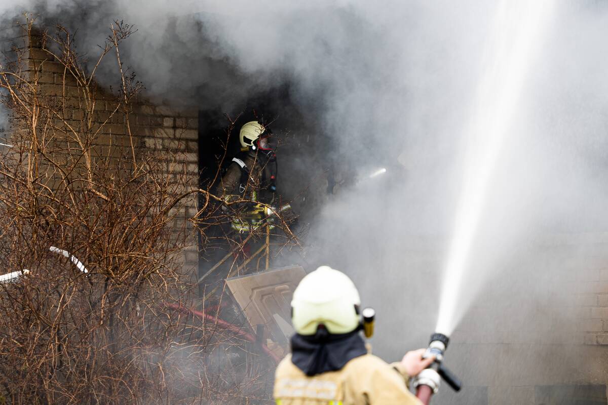 Lentvaryje sprogo dujų balionas