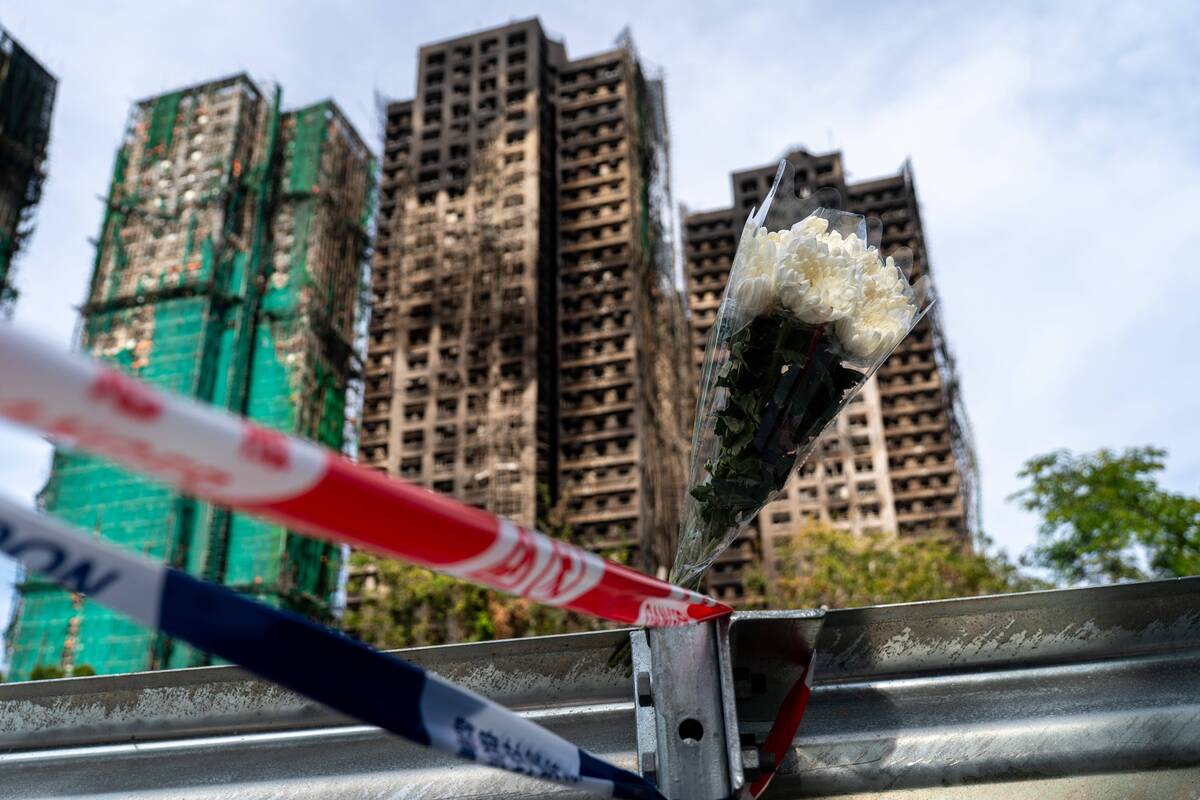 Didžiulis gaisras Honkonge užgesintas, žuvusiųjų skaičius išaugo iki 128