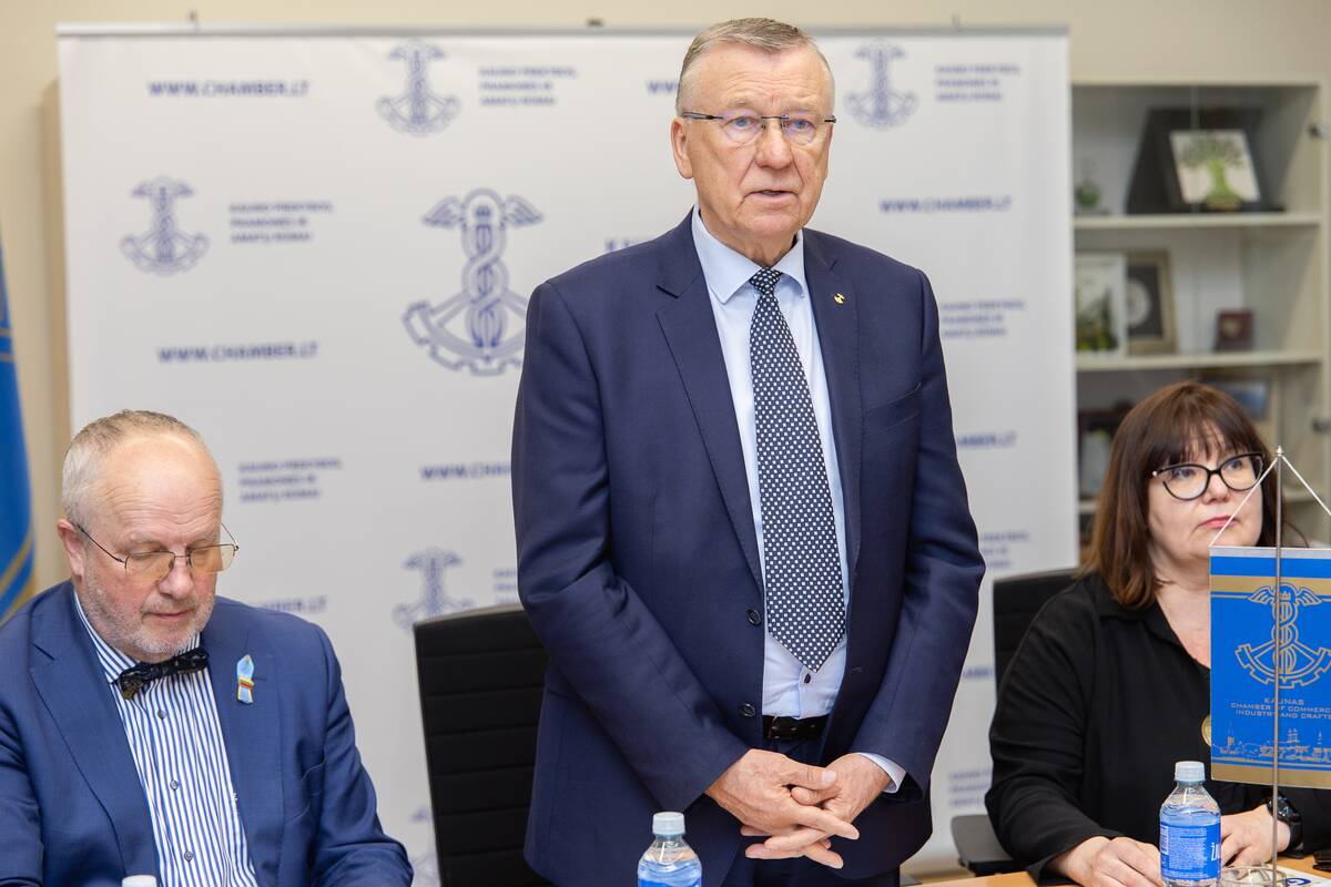 Sėkmingi: Kauno verslas, Z. Dargevičiaus teigimu, metus baigia itin optimistiškai.