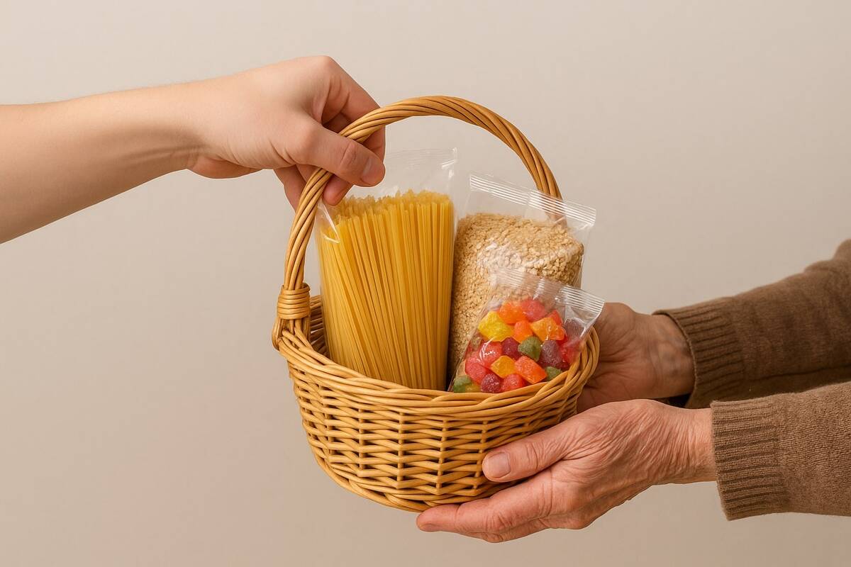 Pareiga: uostamiestyje gyvenančioms šeimoms ir seneliams padeda neabejingi klaipėdiečiai.