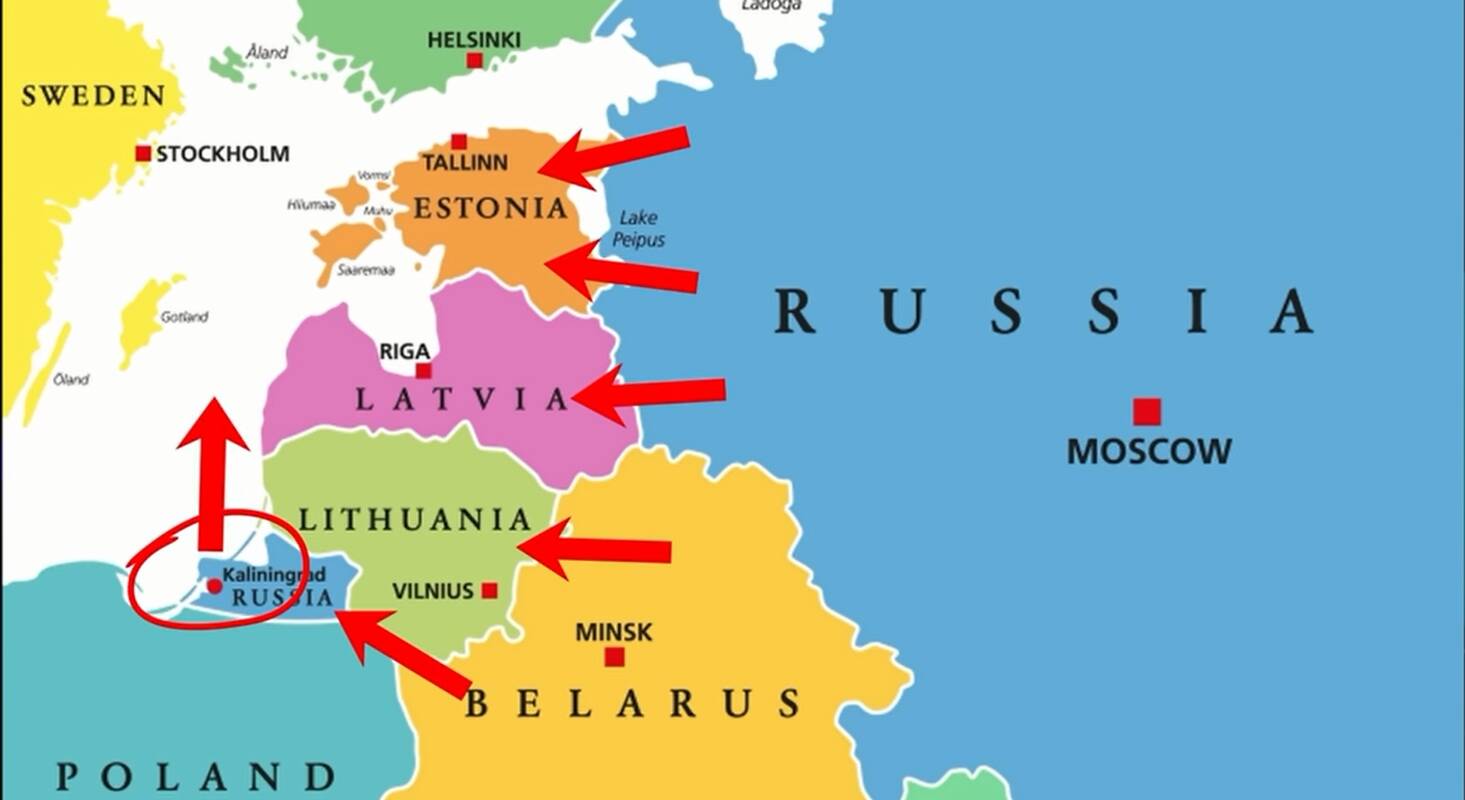 Kryptys: Izraelio analitikai išdėstė, kaip vystytųsi kariniai veiksmai Baltijos šalyse ir Baltijos jūroje, jei Rusija sumanytų užgrobti net ir nedidelę dalį NATO teritorijos.