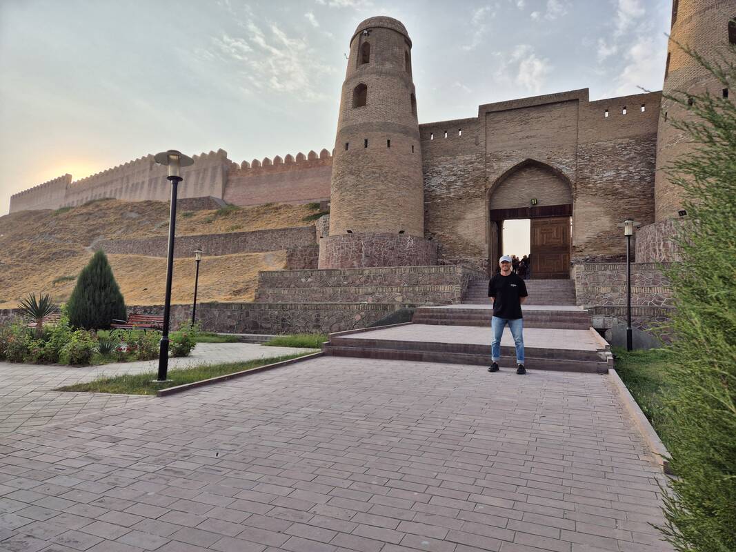 Akcentas: Hisaro tvirtovė – vienas garsiausių istorinių Tadžikistano paminklų.