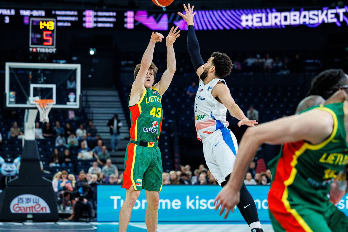 Didvyris: trys I. Sargiūno tritaškiai per 15 sek. - ko gero, įspūdingiausia individuali atkarpa Lietuvos rinktinės istorijoje.