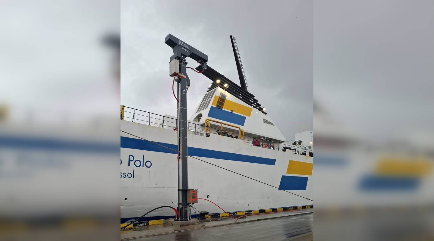 Žaliasis Klaipėdos uosto kursas: netrukus prišvartuoti tarptautiniai keltai galės išjungti variklius