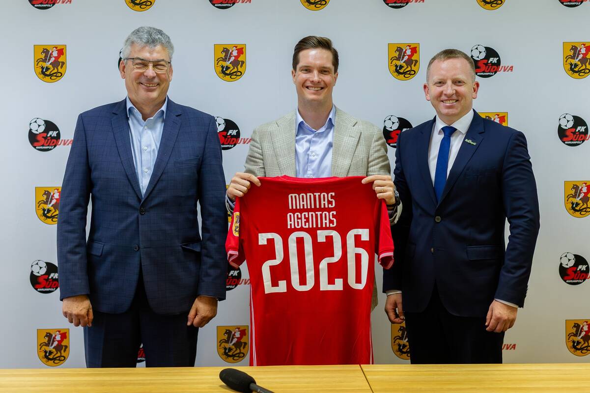 Naujasis „Sūduvos“ prezidentas – Mantas Agentas