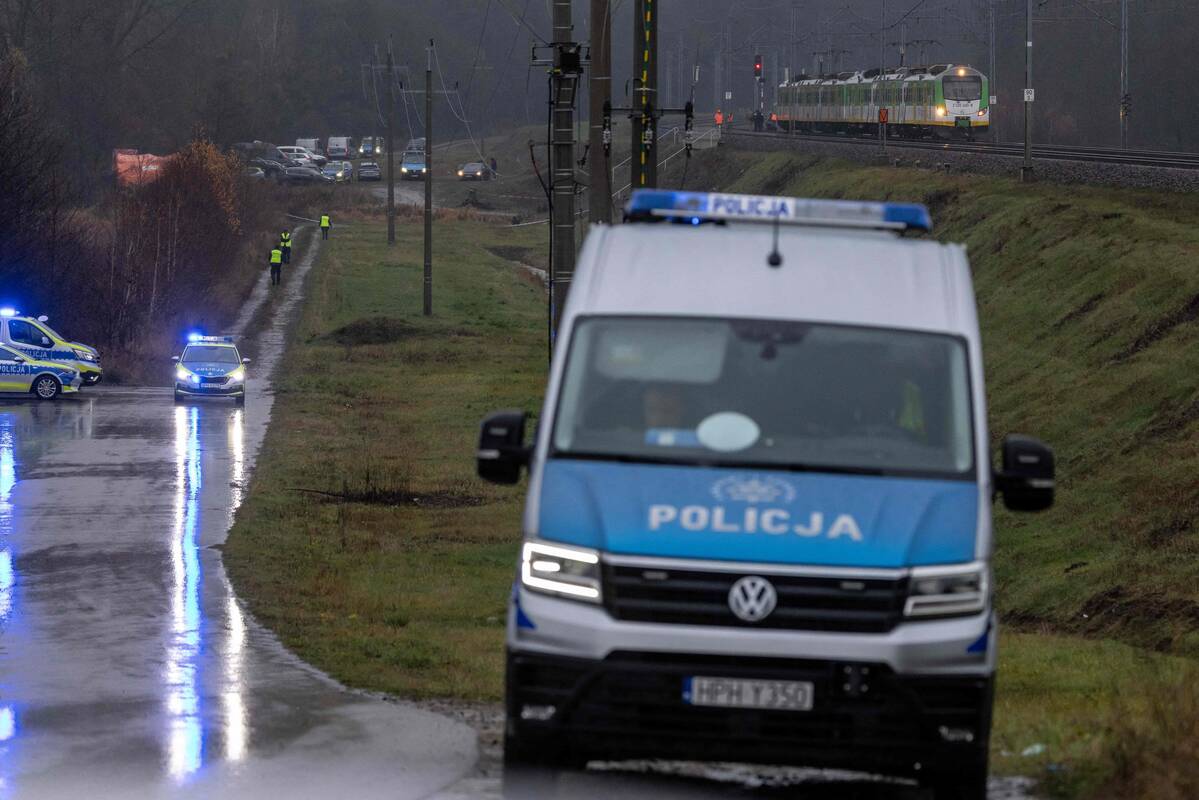 Lenkijoje dėl diversijos geležinkelyje suimtas trečiasis Ukrainos pilietis