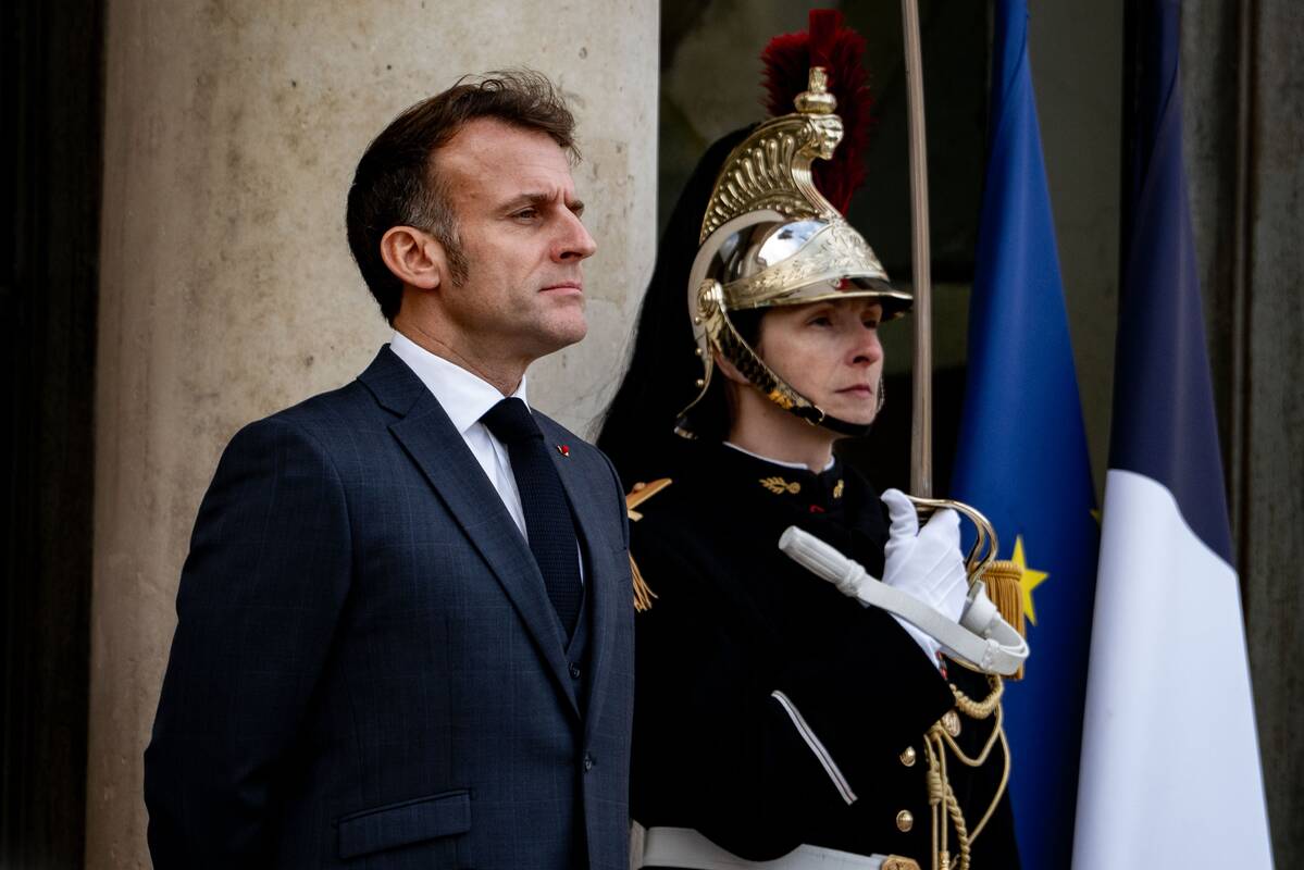 Macronas tikisi, kad taika Ukrainoje bus jau kitais metais