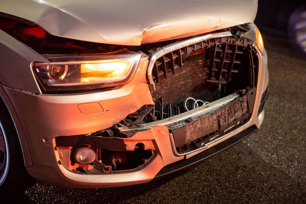 Po „Audi“ smūgio į „Toyotą“ – du nukentėjusieji