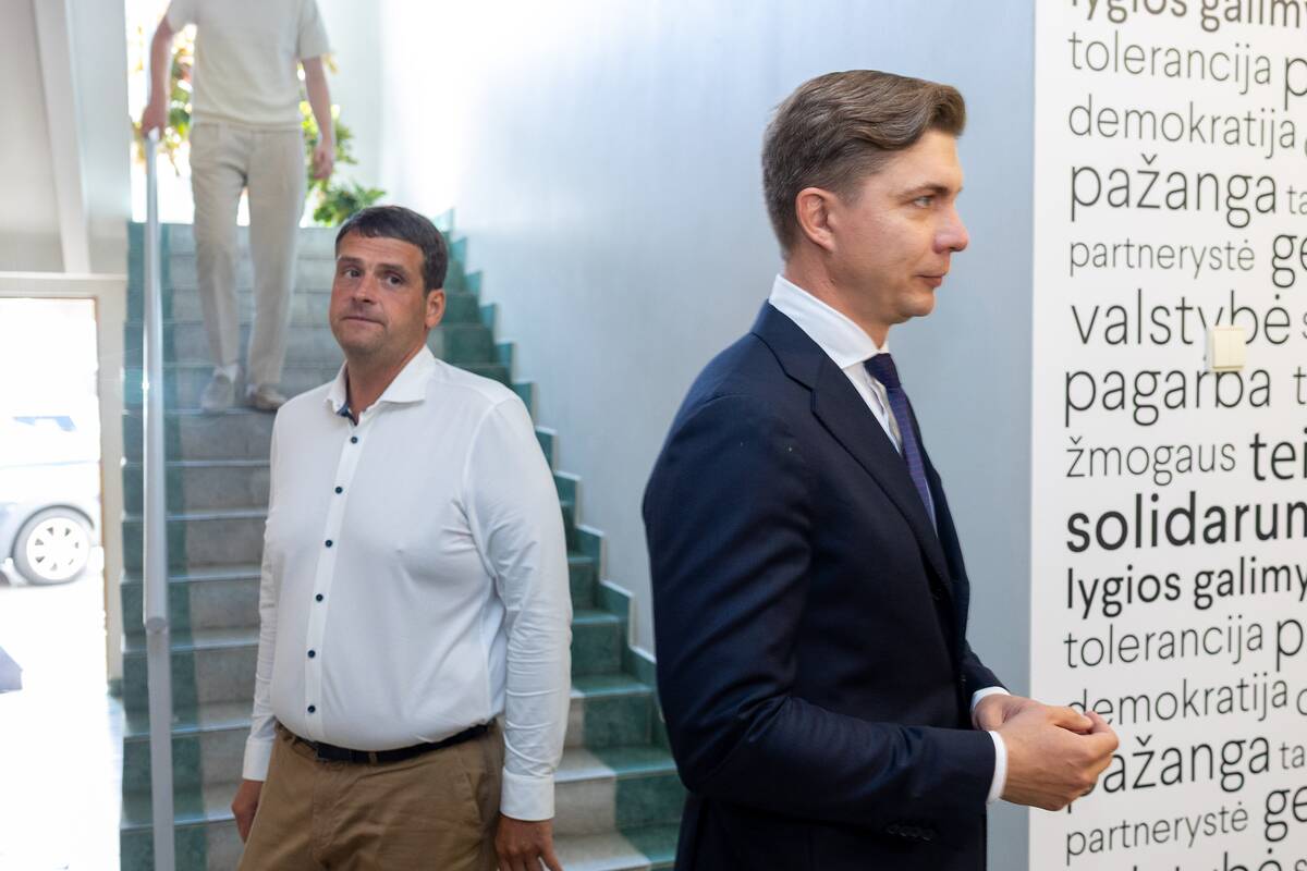 Mindaugas Sinkevičius ir Remigijus Žemaitaitis