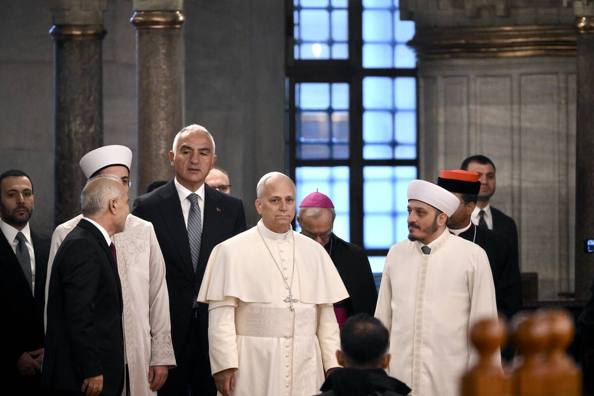 Popiežius apsilankė Mėlynojoje mečetėje Stambule
