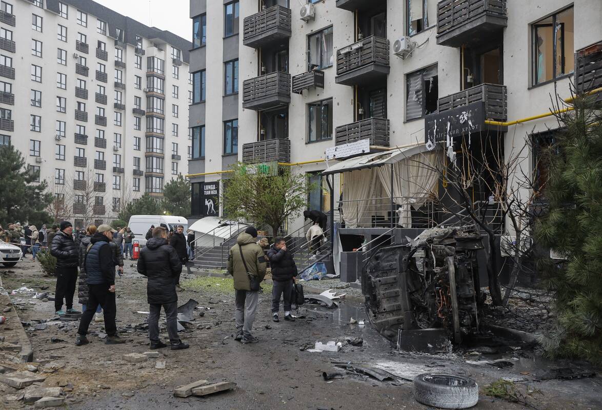 Rusijos atakos Kyjive padariniai visiškai pašalinti, žuvo du žmonės, dar 38 buvo sužeisti