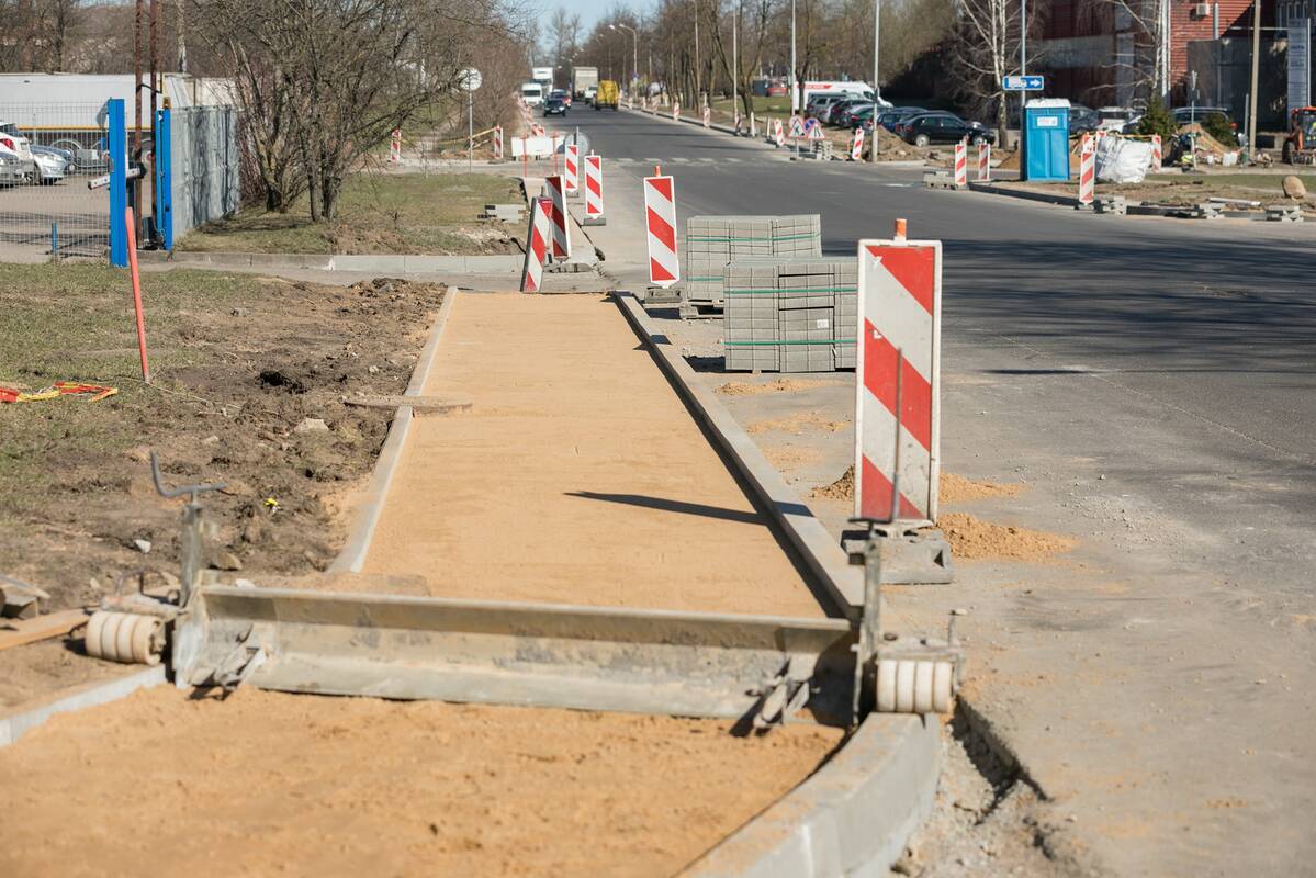 Kretingos miesto ir rajono gatvių remontui papildomai skirta 900 tūkst. eurų